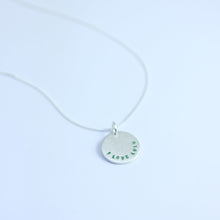 CUSTOM DISK PENDANT WITH DESIGN AND STAMPING