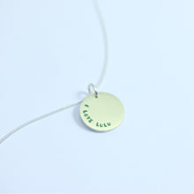 CUSTOM DISK PENDANT WITH DESIGN AND STAMPING