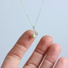CHERRY AND LEAF PENDANT