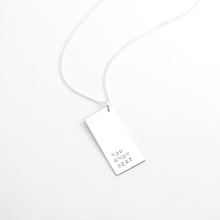 3 WORDS PENDANT