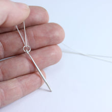PENCIL AND BRUSH PENDANT
