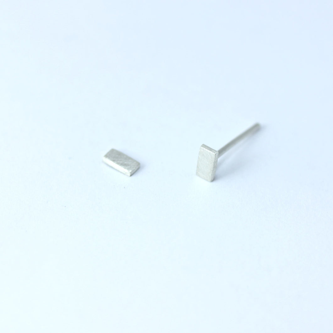 TINY RECTANGLE STUDS