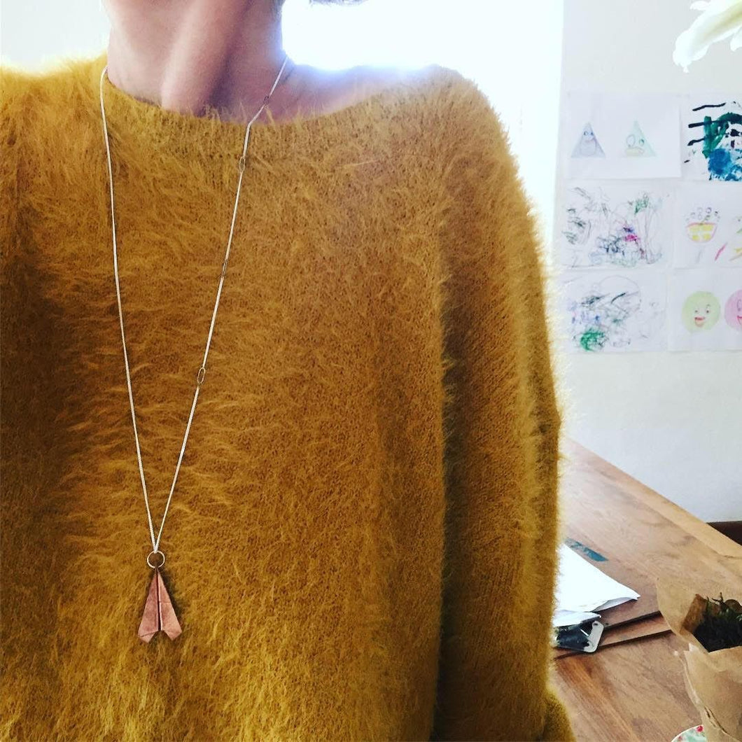 LONG ADJUSTABLE STERLING SILVER CHAIN