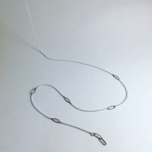 LONG ADJUSTABLE STERLING SILVER CHAIN